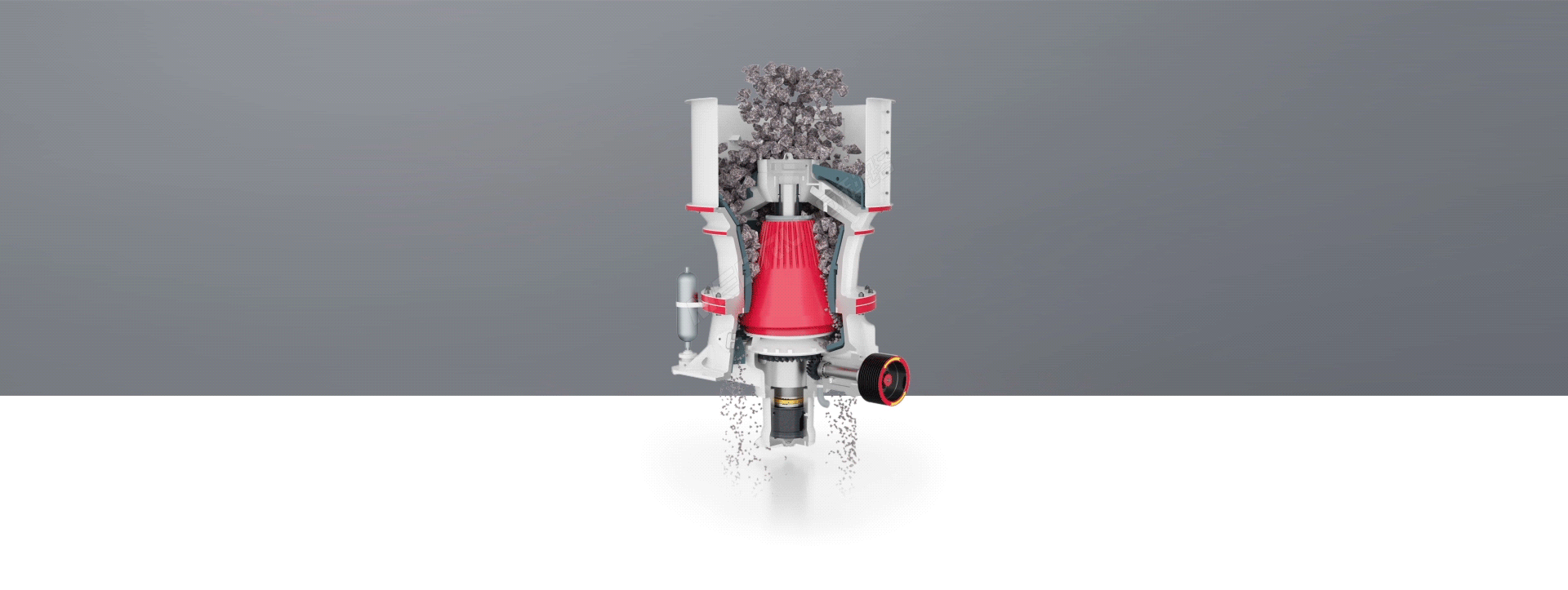 Single cylinder hydraulic cone crusher - MECRU Heavy Industry Technology